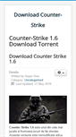 Mobile Screenshot of download-counterstrike16.com