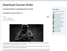 Tablet Screenshot of download-counterstrike16.com